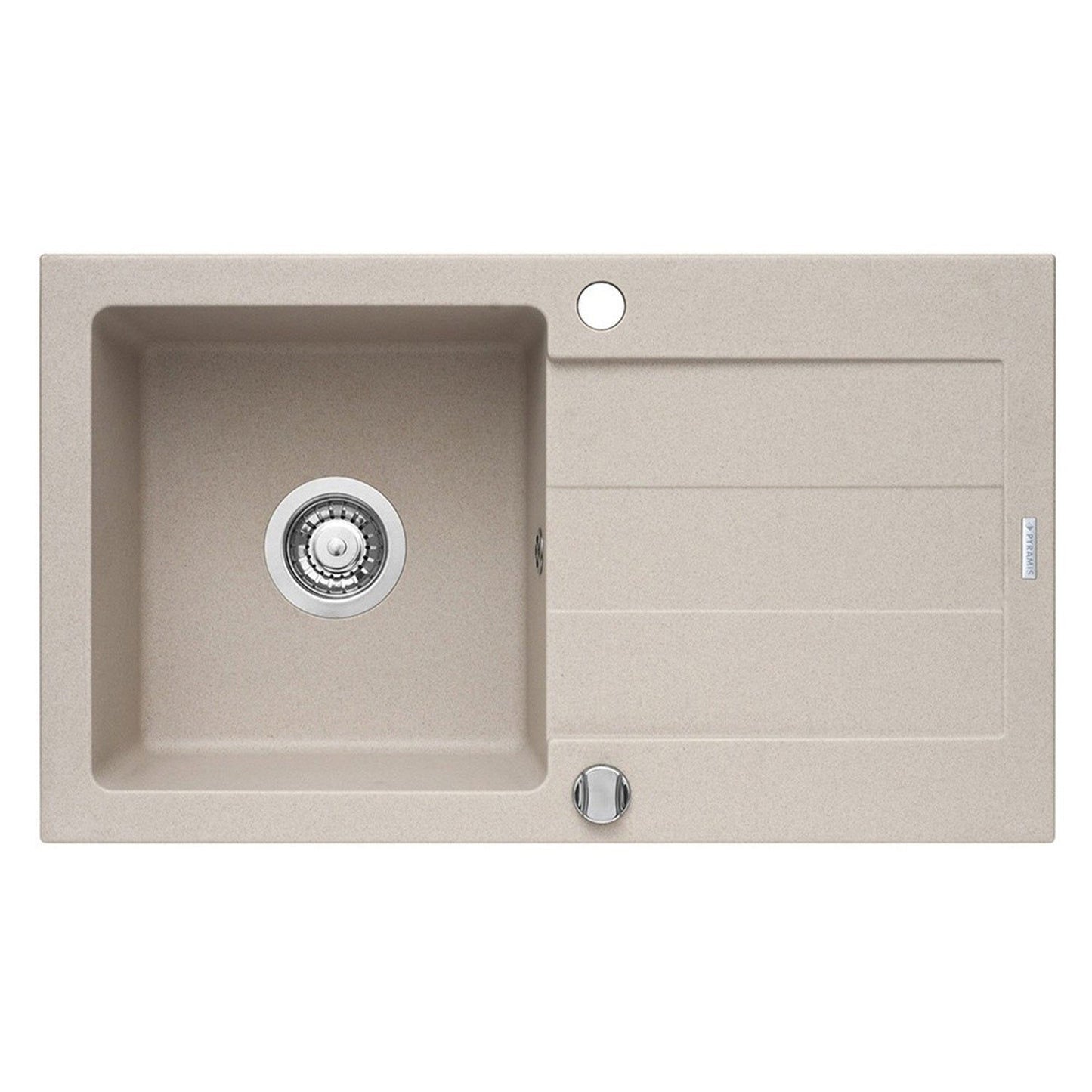 Chiuveta granit Pyramis SPARTA 76x44 1B 1D - EpicHome.ro