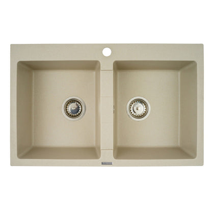 Chiuveta granit Pyramis SPARTA 78x50 2B - EpicHome.ro