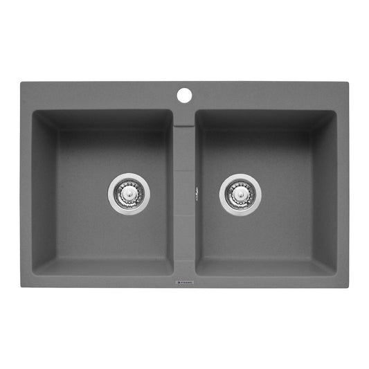 Chiuveta granit Pyramis SPARTA 78x50 2B - EpicHome.ro