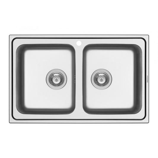 Chiuveta inox Pyramis ALEA 79x50 2B - EpicHome.ro