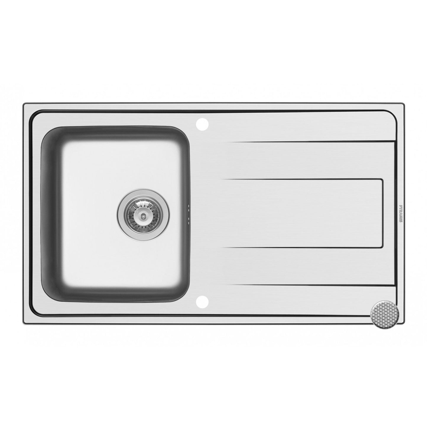 Chiuveta inox Pyramis ALEA 86x50 1B 1D - EpicHome.ro