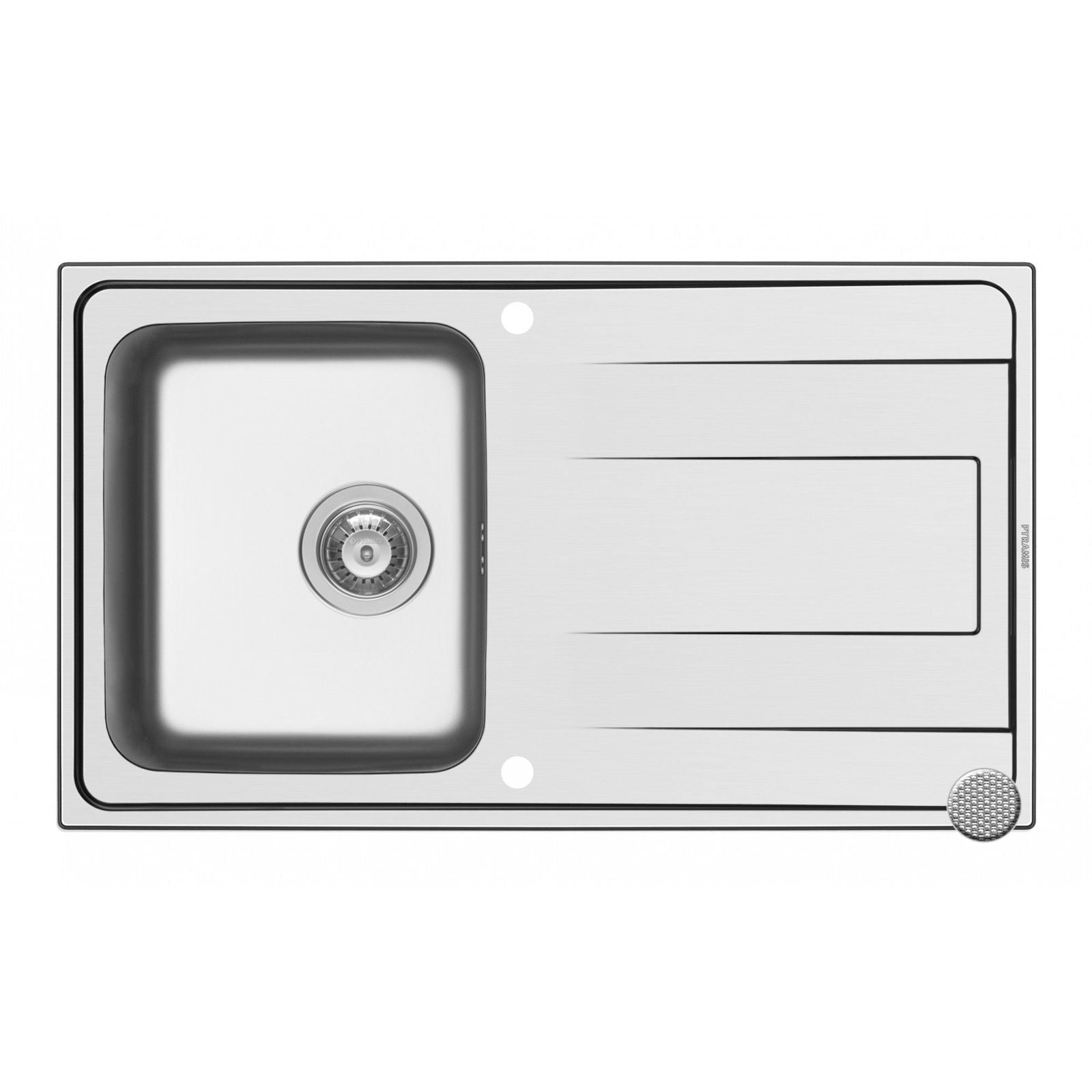 Chiuveta inox Pyramis ALEA 86x50 1B 1D - EpicHome.ro