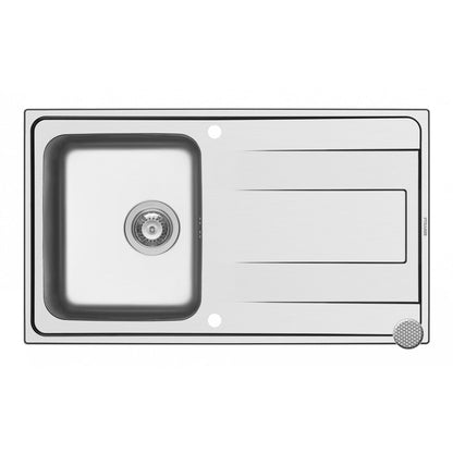 Chiuveta inox Pyramis ALEA 86x50 1B 1D - EpicHome.ro