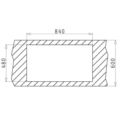 Chiuveta inox Pyramis ALEA 86x50 2B - EpicHome.ro