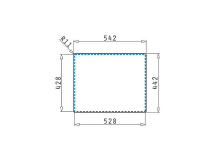 Chiuveta inox Pyramis ASTRIS COLORA 50x40 1B - EpicHome.ro