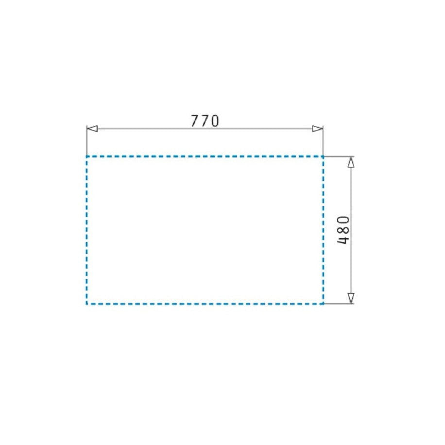 Chiuveta inox Pyramis ATHENA DIAMOND 70x50 1B 1D - EpicHome.ro