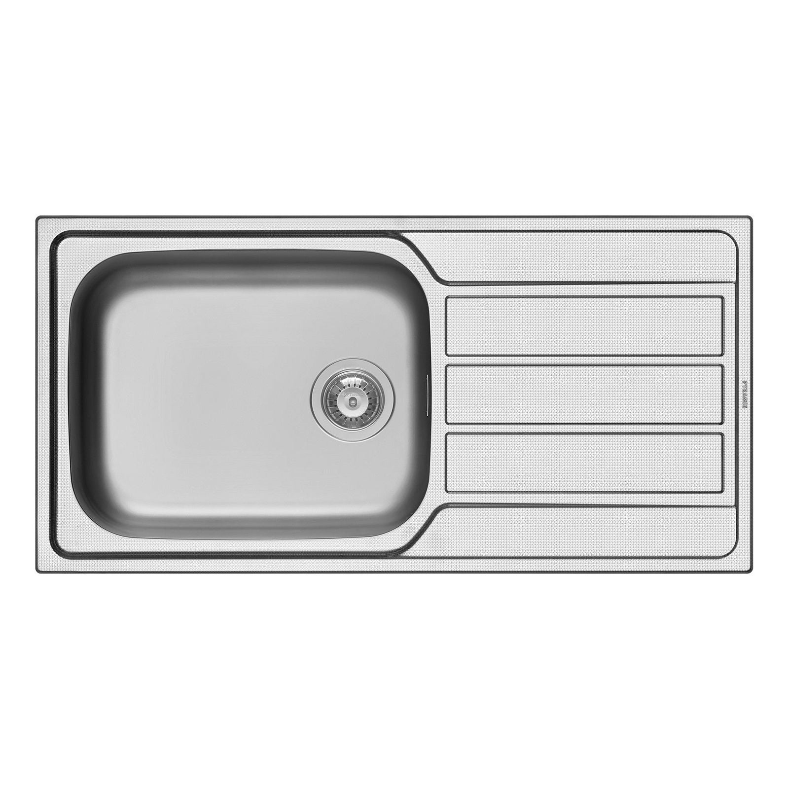 Chiuveta inox Pyramis ATHENA PLUS DIAMOND 100x50 1B 1D - EpicHome.ro