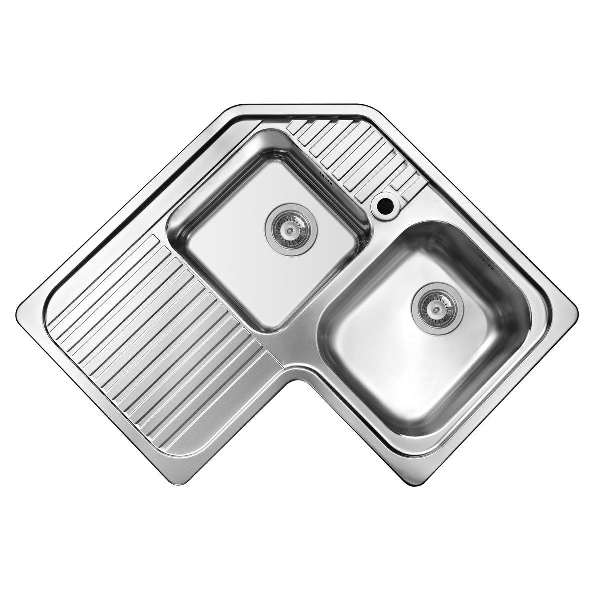 Chiuveta inox Pyramis CELESTE 83x83 2B 1D - EpicHome.ro