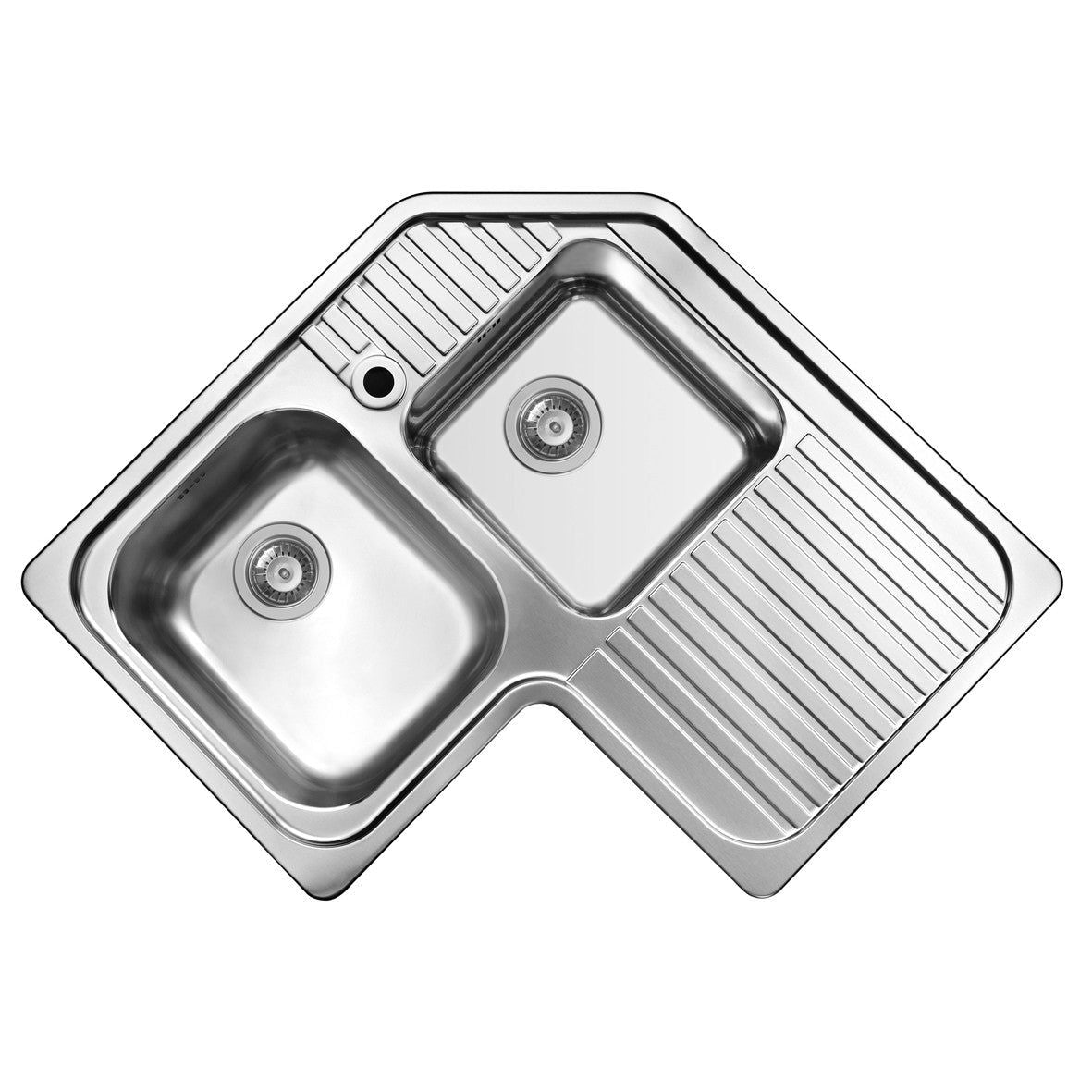 Chiuveta inox Pyramis CELESTE 83x83 2B 1D - EpicHome.ro