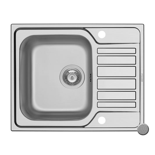 Chiuveta inox Pyramis FEDRA 62x50 1B 1D - EpicHome.ro