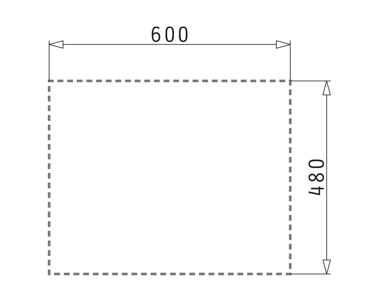 Chiuveta inox Pyramis FEDRA 62x50 1B 1D - EpicHome.ro