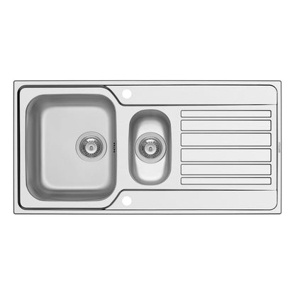 Chiuveta inox Pyramis FEDRA EXTRA 100x50cm - EpicHome.ro