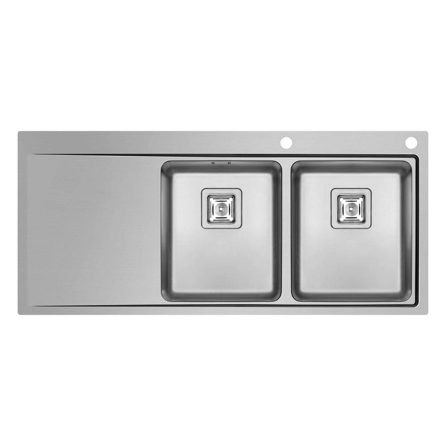 Chiuveta inox Pyramis OLYNTHOS 116x52 2B 1D - EpicHome.ro