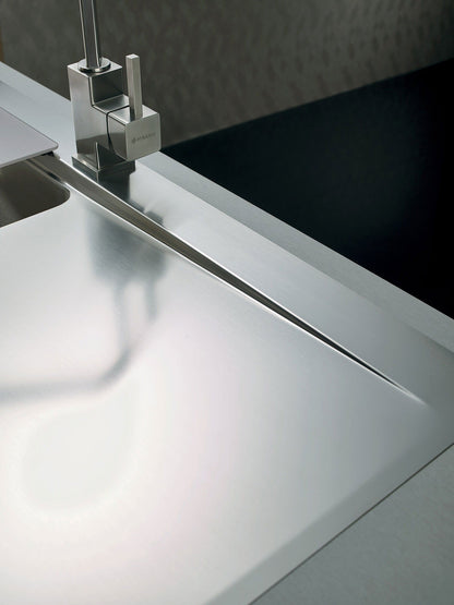 Chiuveta inox Pyramis OLYNTHOS 116x52 2B 1D - EpicHome.ro