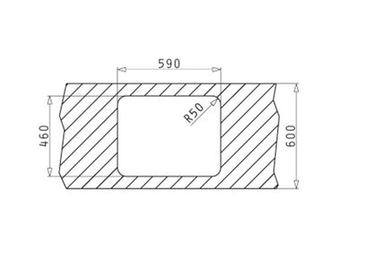 Chiuveta inox Pyramis SPACE PLUS 61x48 1B - EpicHome.ro