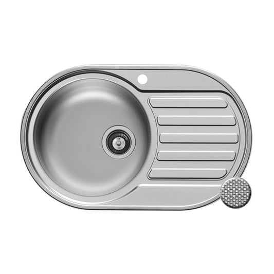 Chiuveta inox Pyramis SR MINI 76,5x48 1B 1D - EpicHome.ro