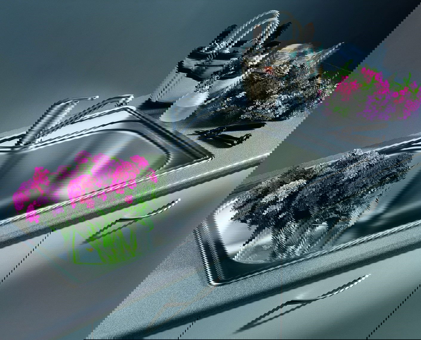 Chiuveta inox Pyramis TITAN 116x50 1B 1D - EpicHome.ro