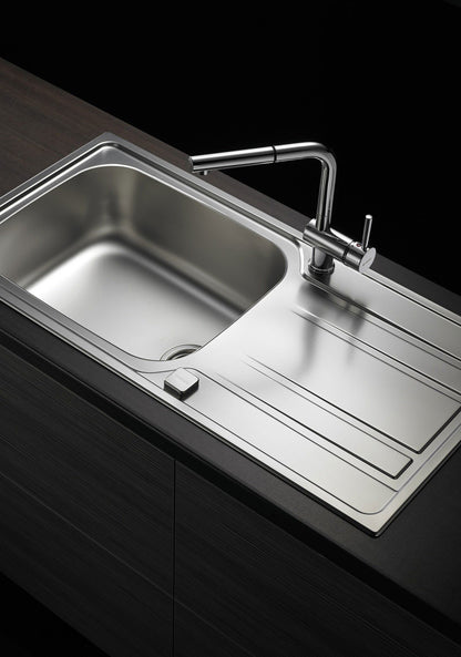 Chiuveta inox Pyramis ZEDA EXTRA 100x50 1B 1D - EpicHome.ro