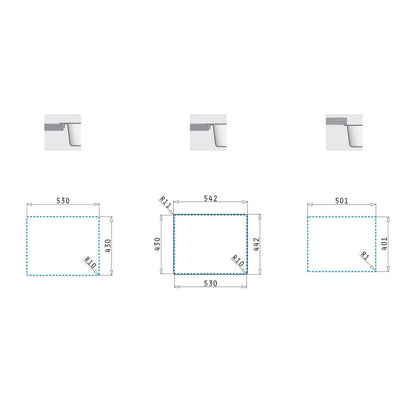 Chiuveta inox Pyramis ZEUS 54x44 1B - EpicHome.ro
