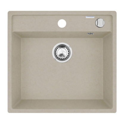 Chiuveta patrata din granit Pyramis CAMEA 53x50cm - EpicHome.ro