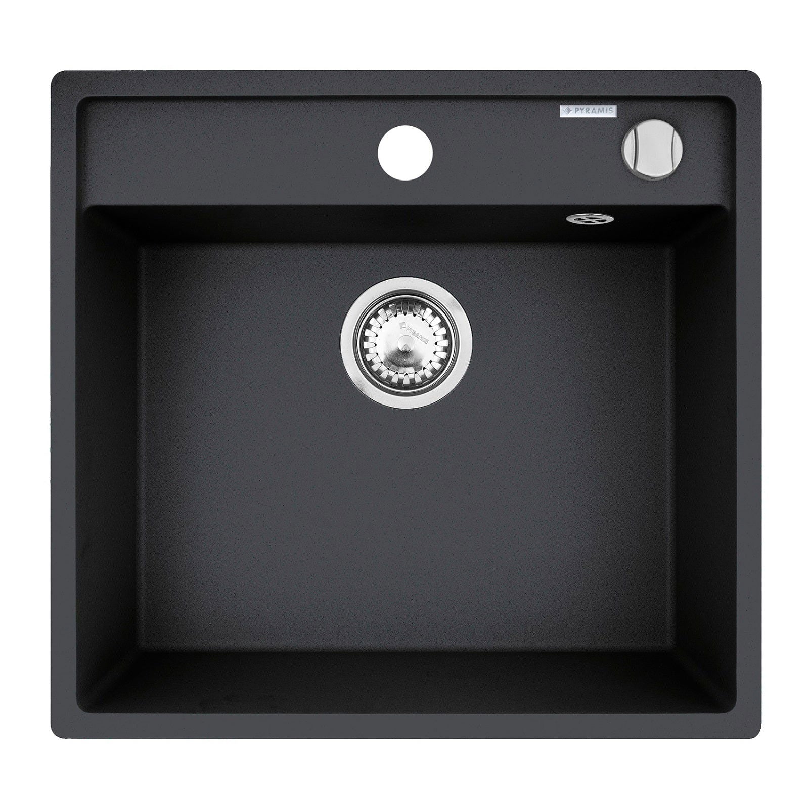 Chiuveta patrata din granit Pyramis CAMEA 53x50cm - EpicHome.ro