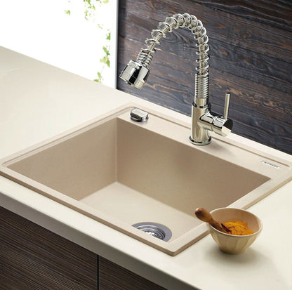 Chiuveta patrata din granit Pyramis CAMEA 53x50cm - EpicHome.ro