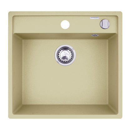 Chiuveta patrata din granit Pyramis CAMEA 53x50cm - EpicHome.ro