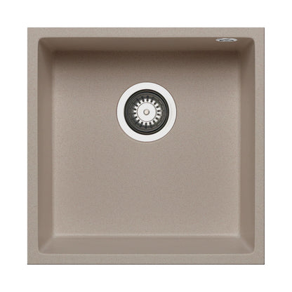 Chiuveta patrata din granit Pyramis TETRAGON 40x40cm - EpicHome.ro