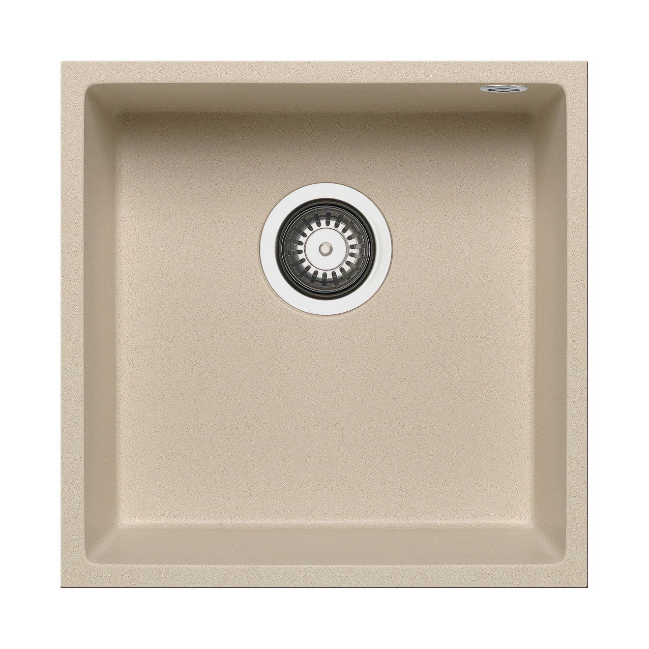 Chiuveta patrata din granit Pyramis TETRAGON 40x40cm - EpicHome.ro