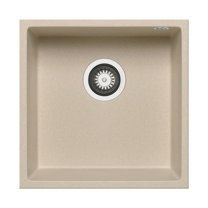 Chiuveta patrata din granit Pyramis TETRAGON 40x40cm - EpicHome.ro