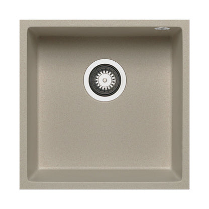 Chiuveta patrata din granit Pyramis TETRAGON 40x40cm - EpicHome.ro