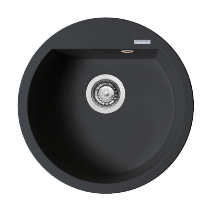 Chiuveta rotunda din granit Pyramis ALAZIA 51cm - EpicHome.ro