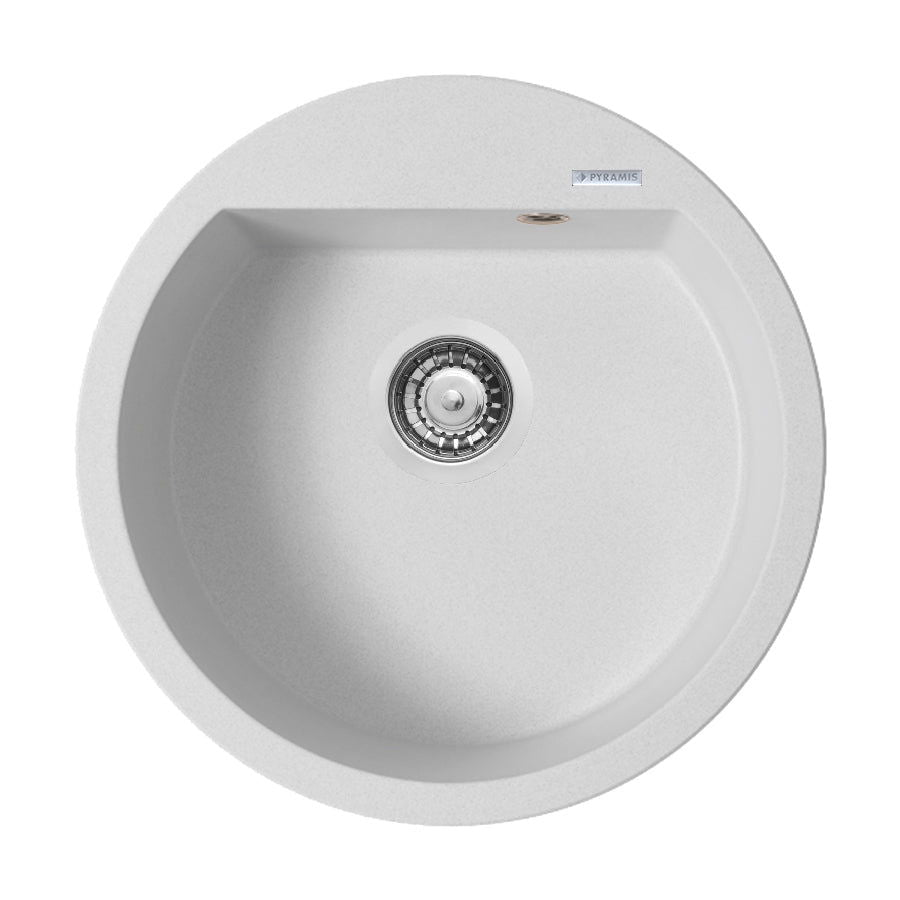 Chiuveta rotunda din granit Pyramis ALAZIA 51cm - EpicHome.ro