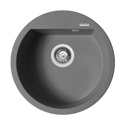 Chiuveta rotunda din granit Pyramis ALAZIA 51cm - EpicHome.ro