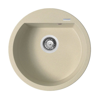 Chiuveta rotunda din granit Pyramis ALAZIA 51cm - EpicHome.ro