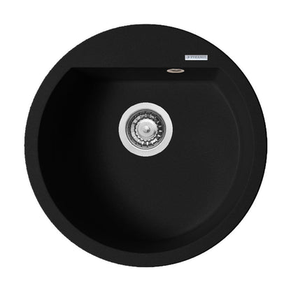 Chiuveta rotunda din granit Pyramis ALAZIA 51cm - EpicHome.ro