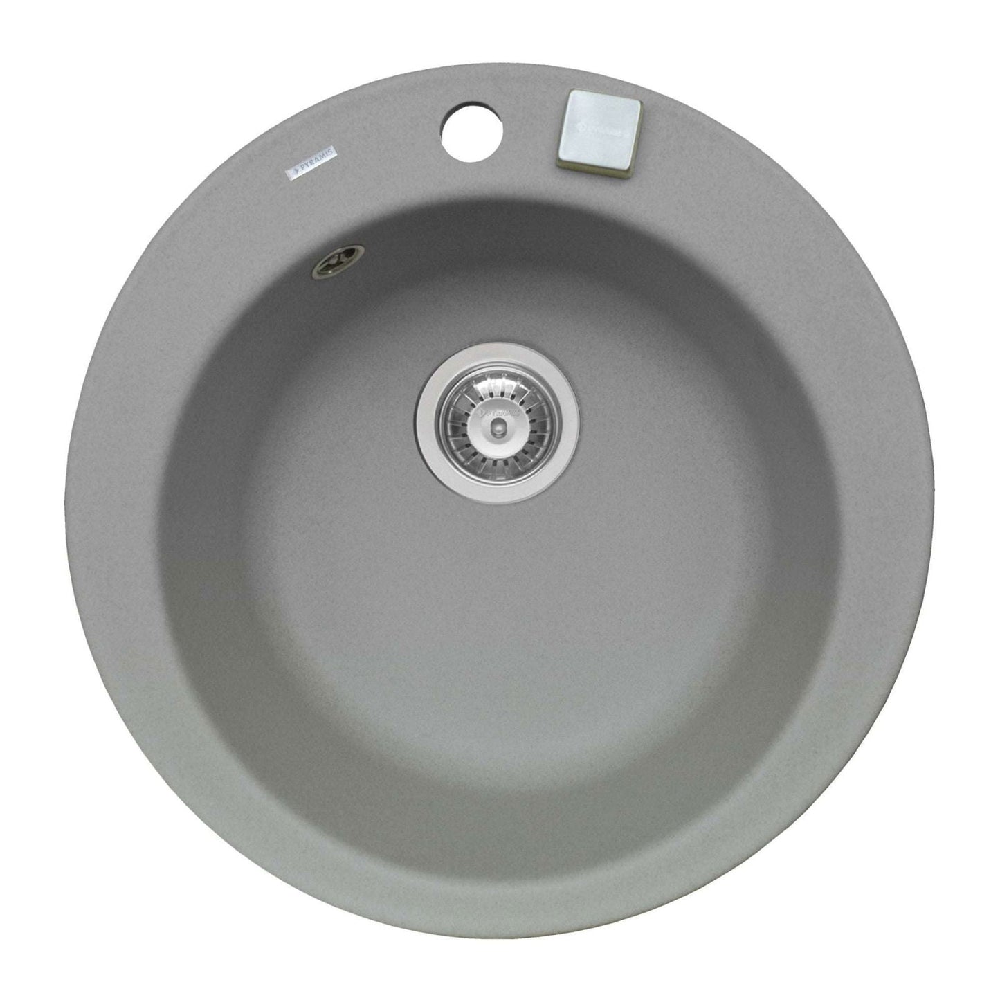 Chiuveta rotunda din granit Pyramis ALYA 49cm - EpicHome.ro