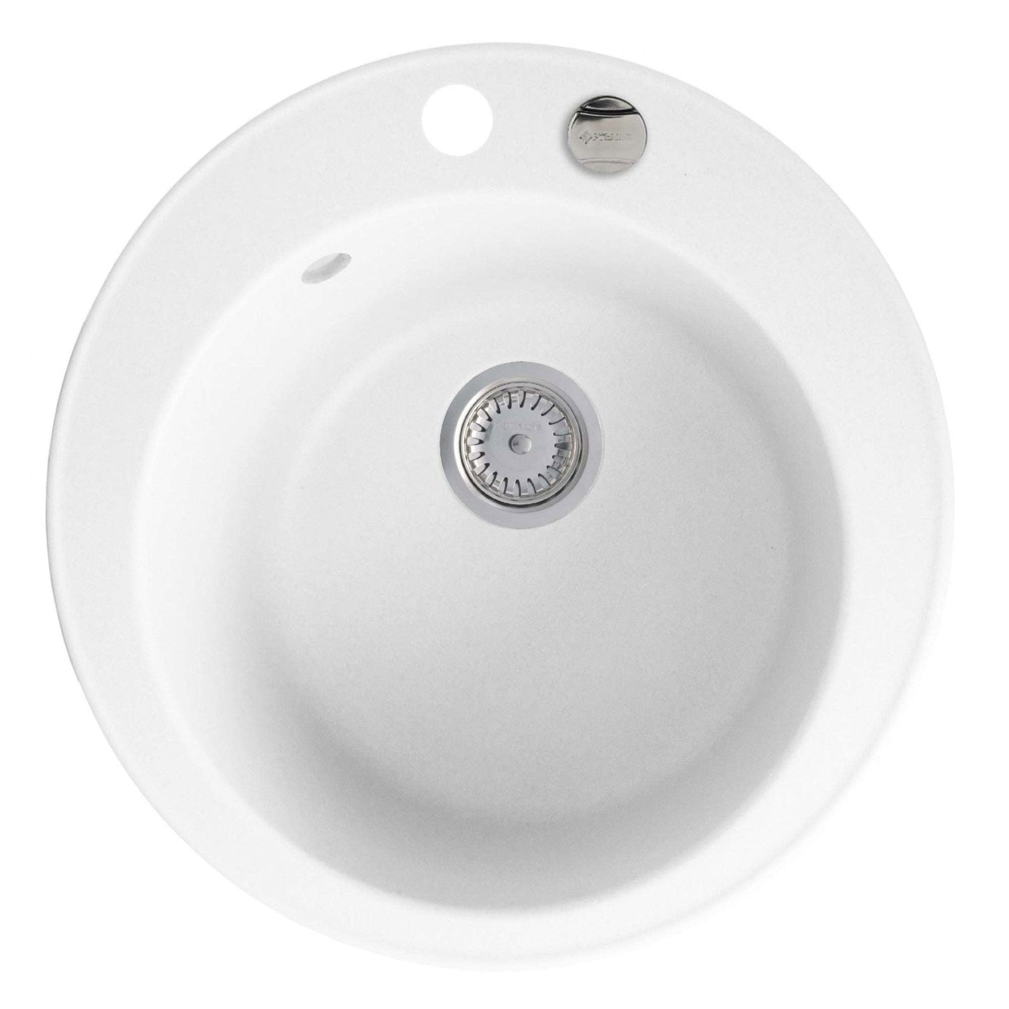 Chiuveta rotunda din granit Pyramis ALYA 49cm - EpicHome.ro