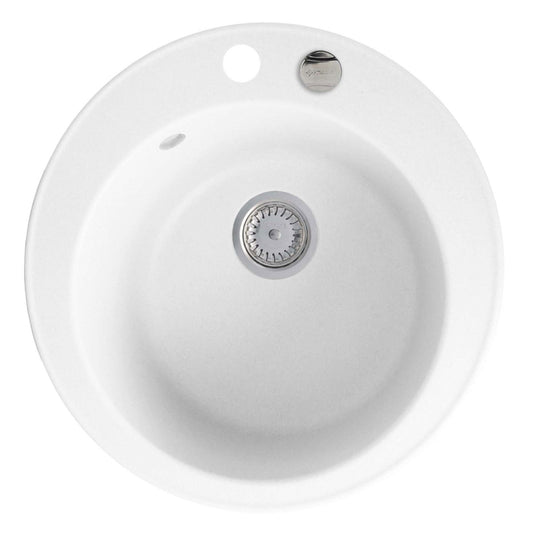 Chiuveta rotunda din granit Pyramis ALYA 49cm - EpicHome.ro