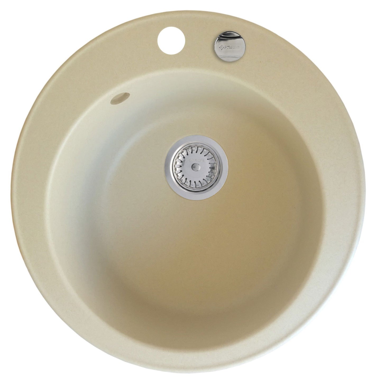 Chiuveta rotunda din granit Pyramis ALYA 49cm - EpicHome.ro