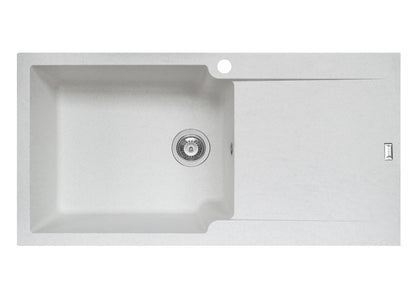 Chiuveta soft compozit Pyramis LEVEL 100x50cm cuva stanga - EpicHome.ro