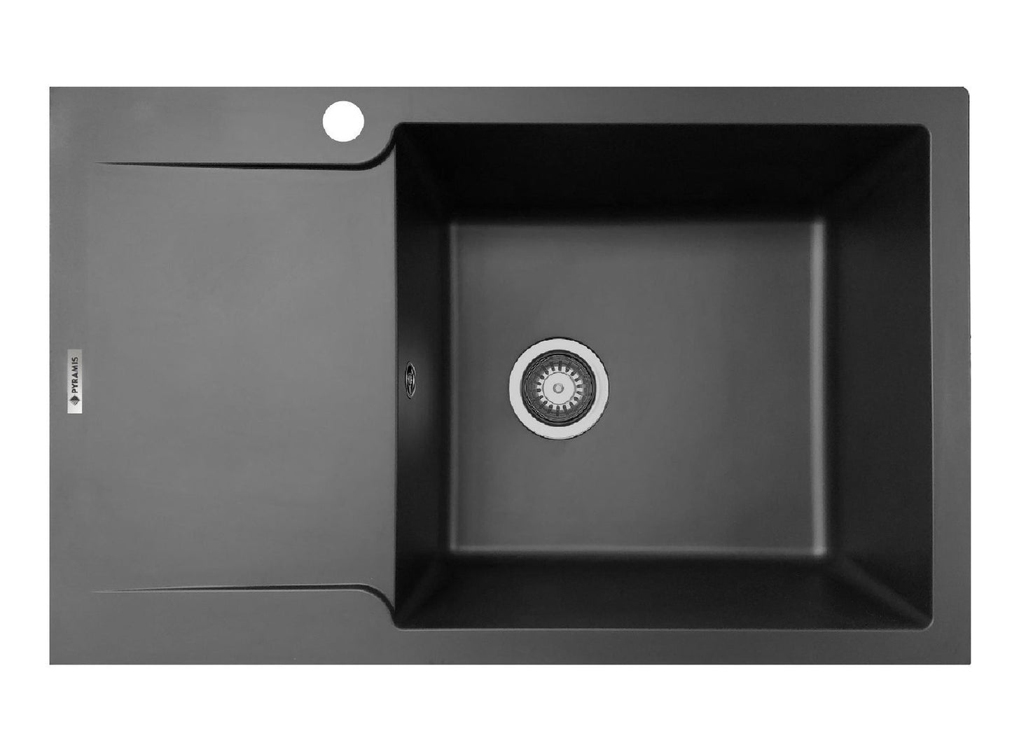 Chiuveta soft compozit Pyramis MAGNIFICA 79x50cm cuva dreapta - EpicHome