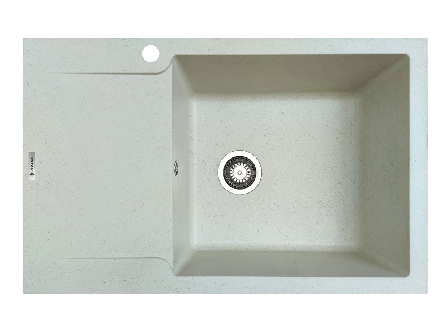 Chiuveta soft compozit Pyramis MAGNIFICA 79x50cm cuva dreapta - EpicHome