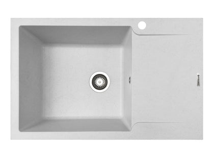 Chiuveta soft compozit Pyramis MAGNIFICA 79x50cm cuva stanga - EpicHome