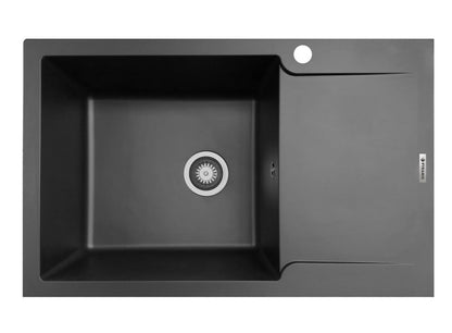 Chiuveta soft compozit Pyramis MAGNIFICA 79x50cm cuva stanga - EpicHome