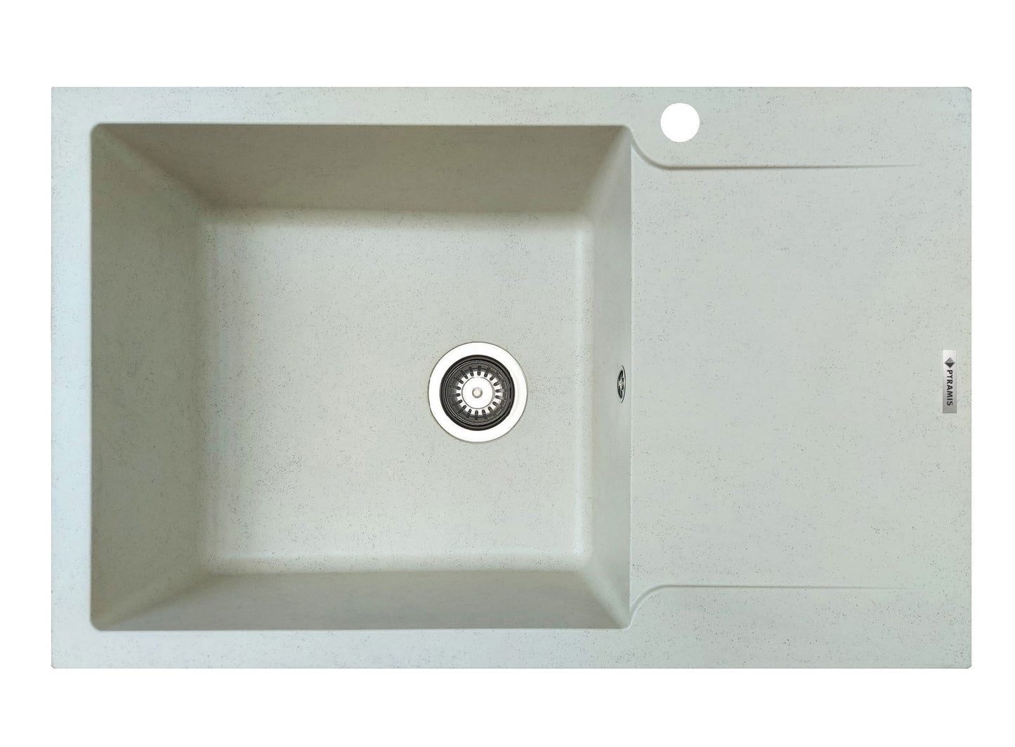 Chiuveta soft compozit Pyramis MAGNIFICA 79x50cm cuva stanga - EpicHome