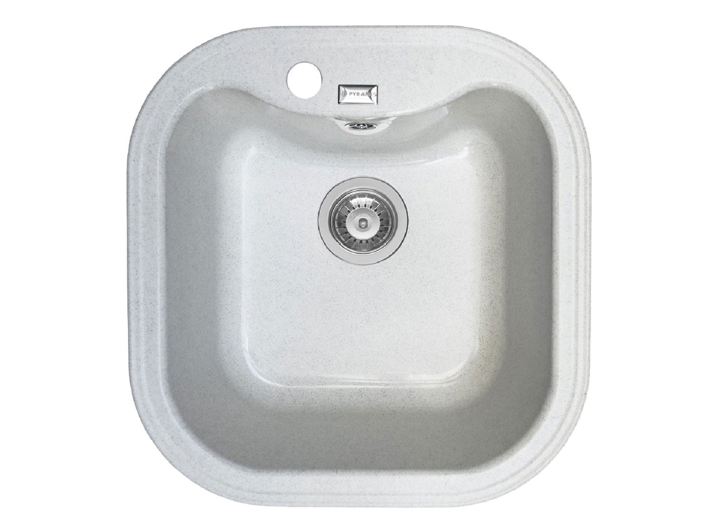 Chiuveta soft compozit Pyramis SQUARE 48x50cm - EpicHome.ro