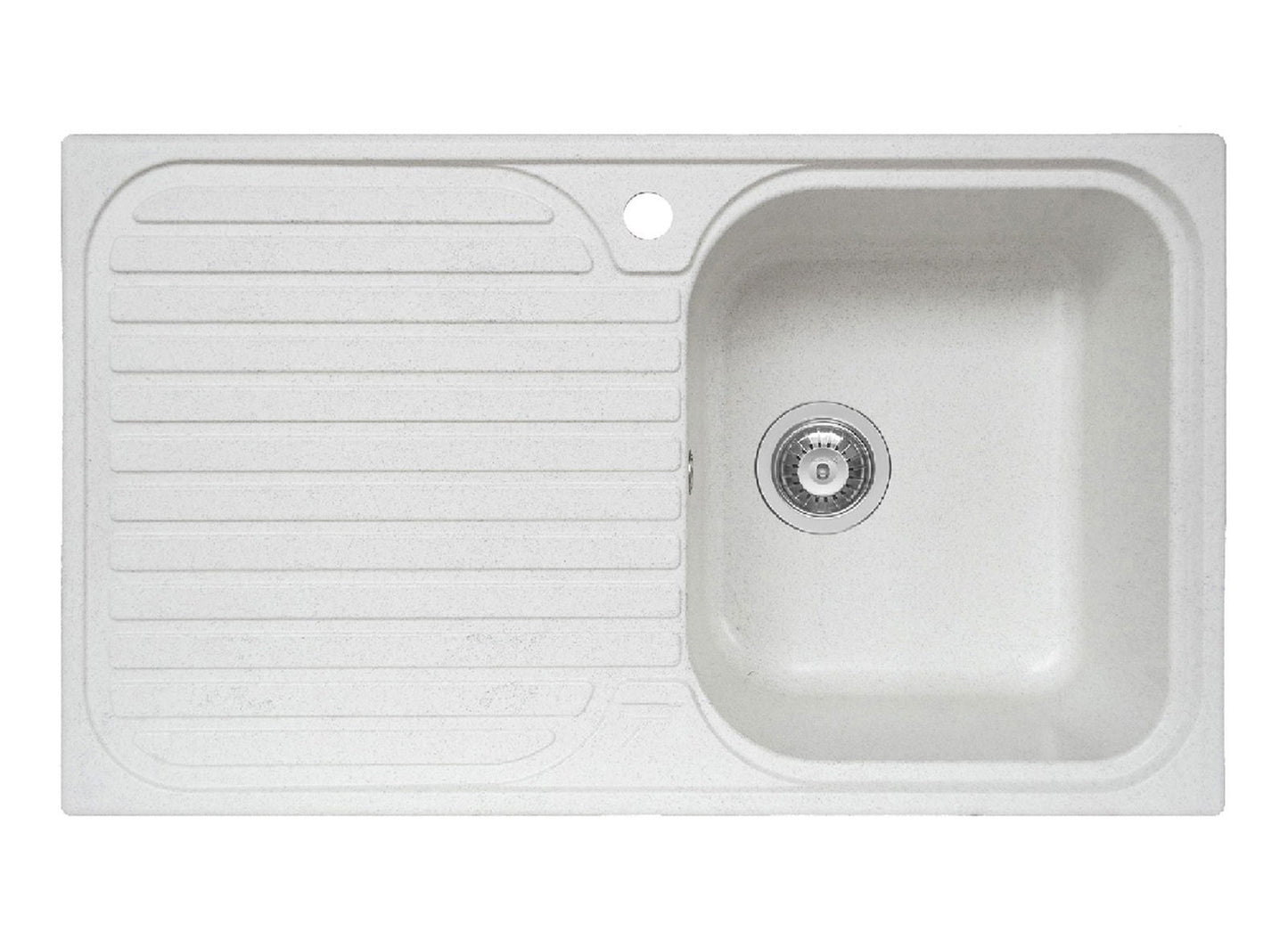 Chiuveta soft compozit Pyramis STRIPE 86x50cm cuva dreapta - EpicHome