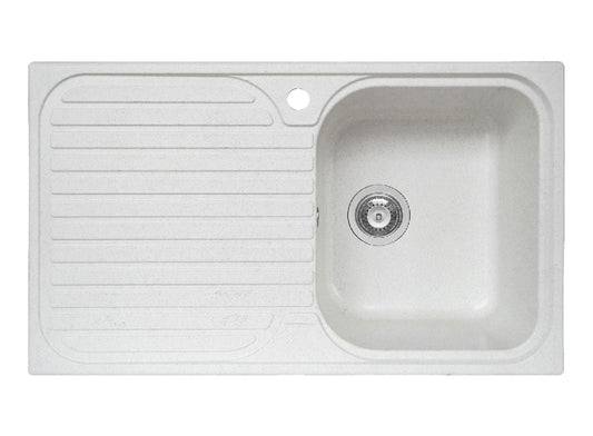 Chiuveta soft compozit Pyramis STRIPE 86x50cm cuva dreapta - EpicHome