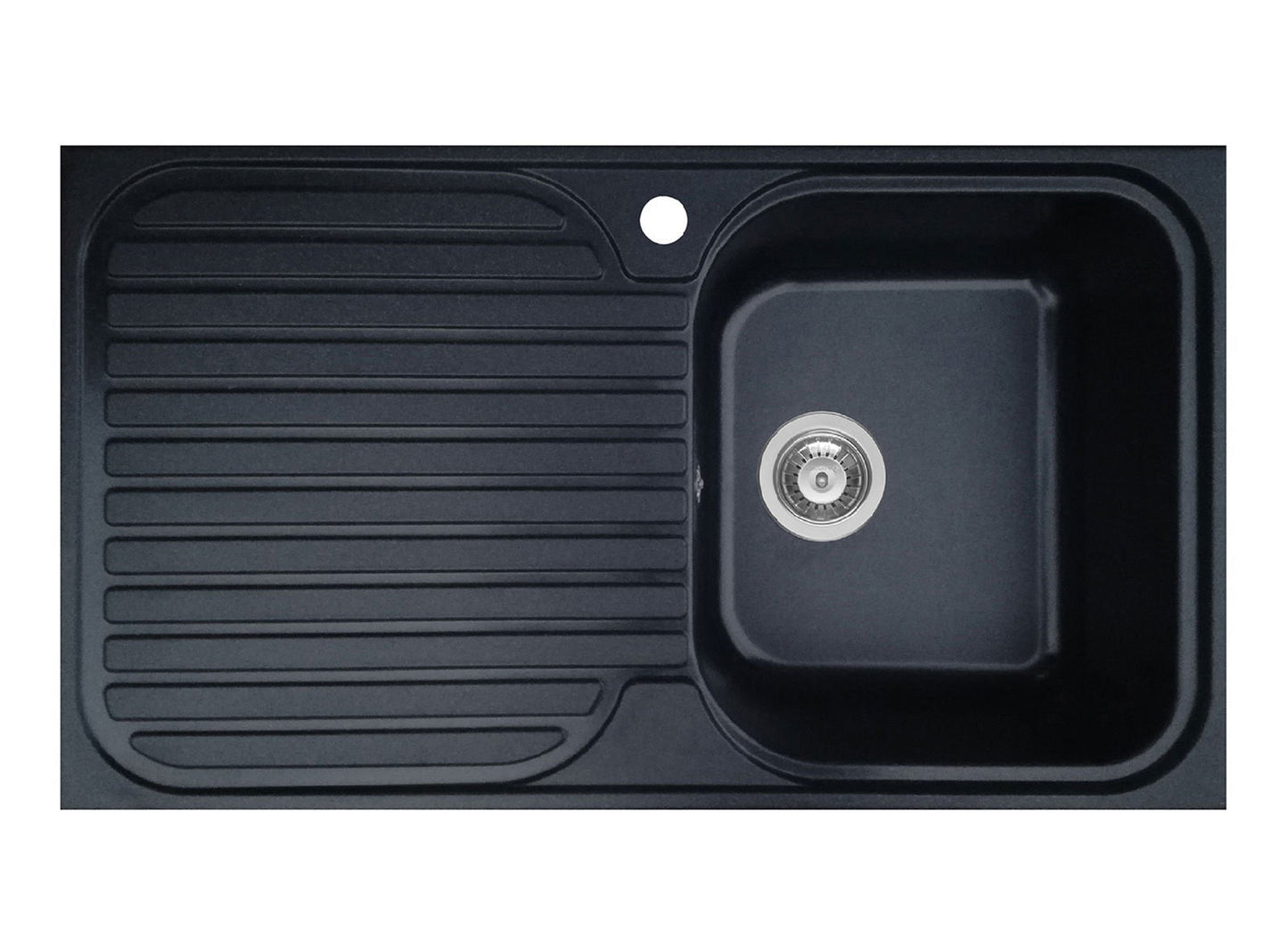 Chiuveta soft compozit Pyramis STRIPE 86x50cm cuva dreapta - EpicHome